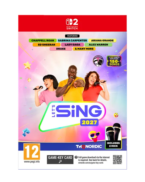 Let's Sing 2027 2 Micrófonos