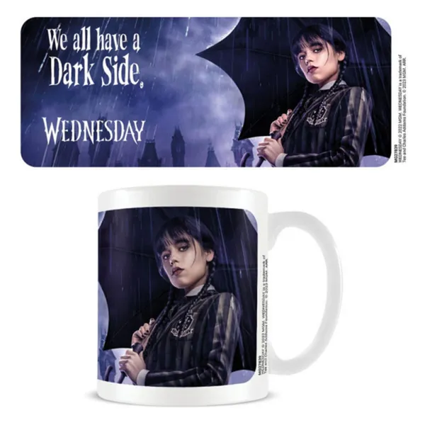 Miércoles - Taza 320 ml Dark Side