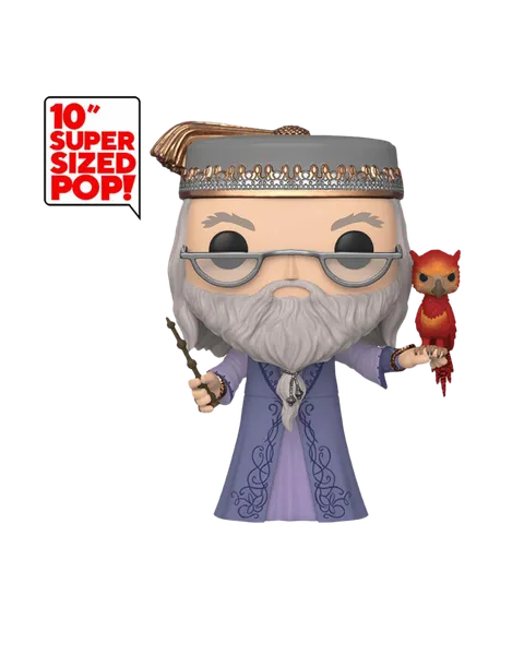 Figura POP! Harry Potter - Dumbledore with Fawkes 25cm