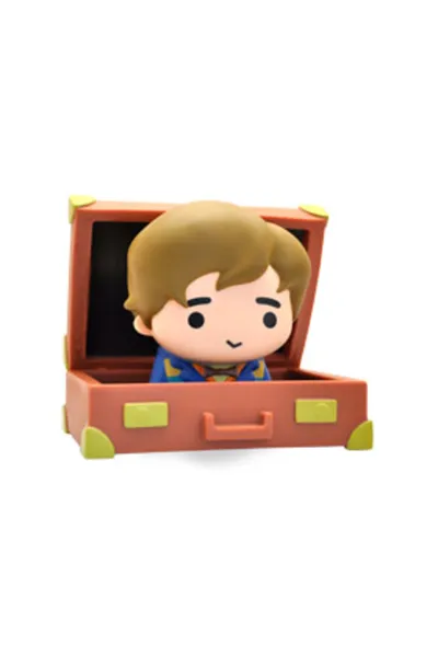 Newt Scamander En Maleta Chibi Hucha 16 cm PVC Fantastic Beasts