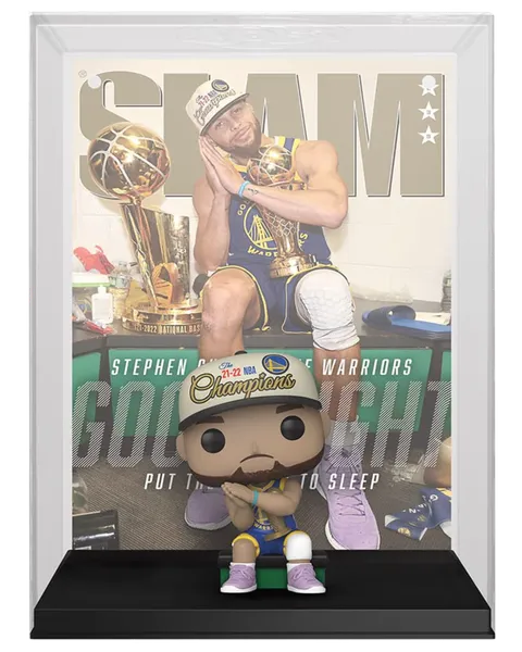 Figuras POP! NBA Stephen Curry Slam Cover