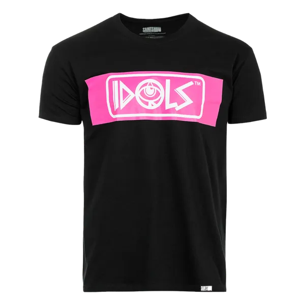 Camiseta Idols Spray Saints Row Negro Talla XL