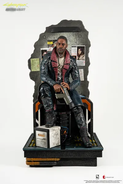 Estatua a escala 1/4 Solomon Reed Cyberpunk 2077: Phantom Liberty