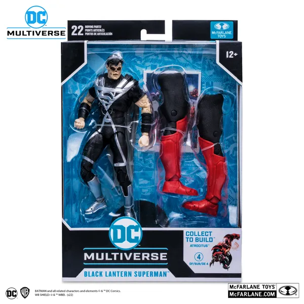 Figura DC Comics Blackest Night Superman