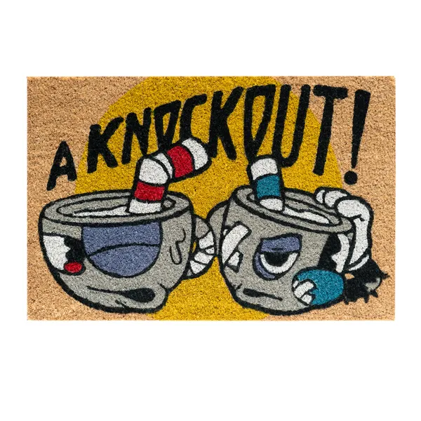 Felpudo Cuphead