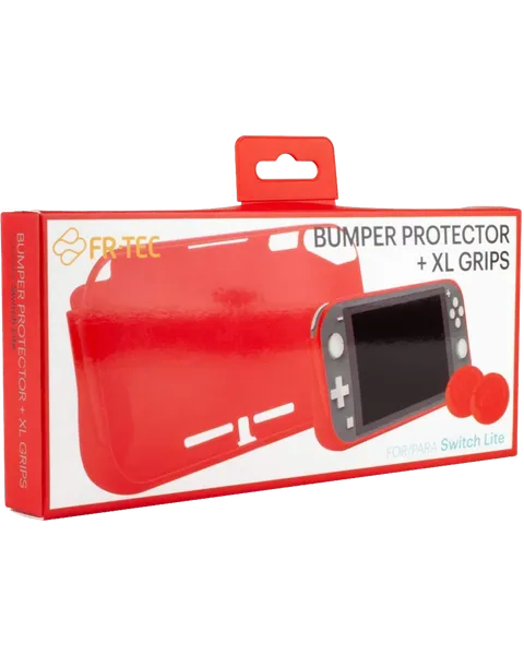 Kit Protector Bumper + 2 Grips para Nintendo Switch lite