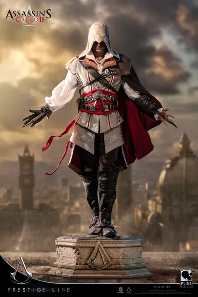 Estatua Ezio Auditore Assassin’s Creed Escala 1/2 Pure Arts