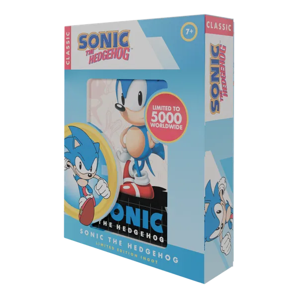 Lingote Sonic The Hedgehog Edición Limitada Fanattik