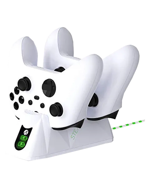 Pack Doble Estaciones de Carga Dock Blanco
