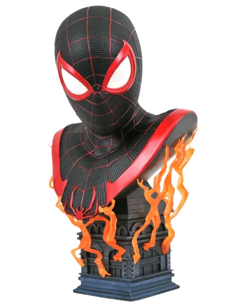 Busto Spiderman Miles Morales 25cm