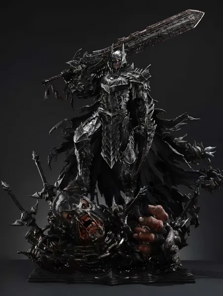 Estatua Batman: The Berserker Rage Mode Premium Masterline DX Ver. Ultimate 1/4 Prime 1 Studio