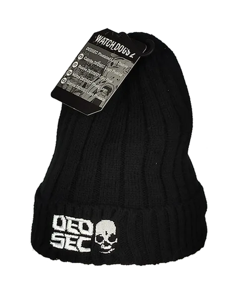 Gorro Negro Watch Dogs 2 Dec Sec