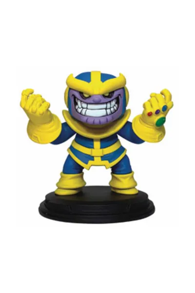 Thanos Estatua Resina 10 cm Marvel Animated