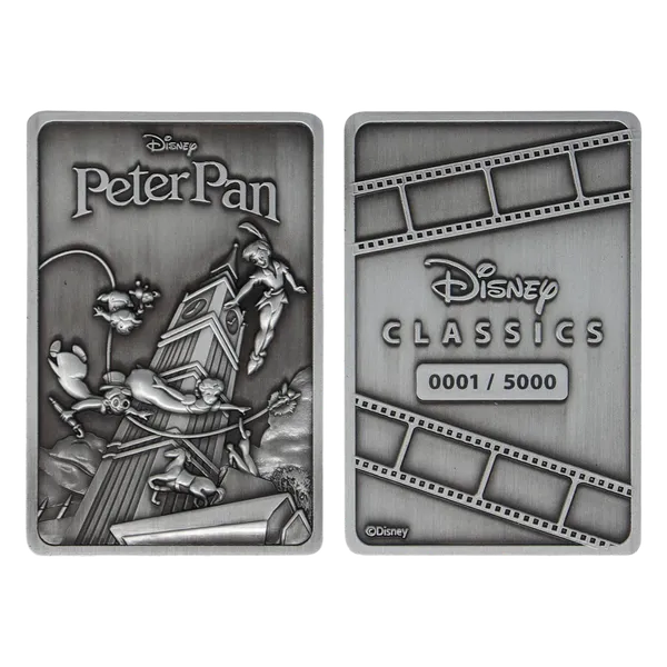 Lingote Peter Pan Disney Edición Limitada Fanattik