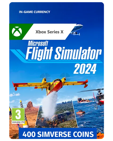 Microsoft Flight Simulator 2024 - 400 Monedas Simverse