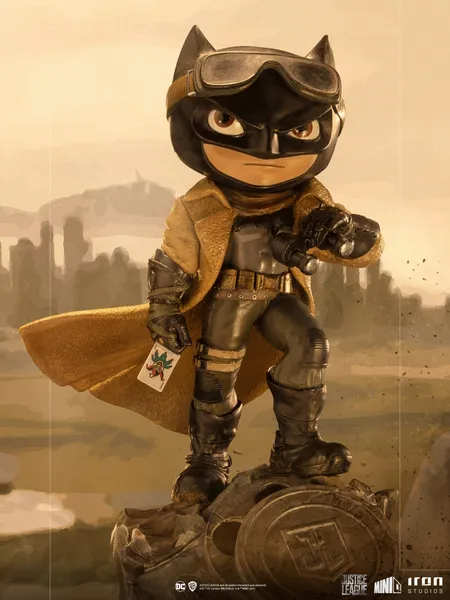 Figura Minico DC Comics Liga De La Justicia Batman Pesadilla