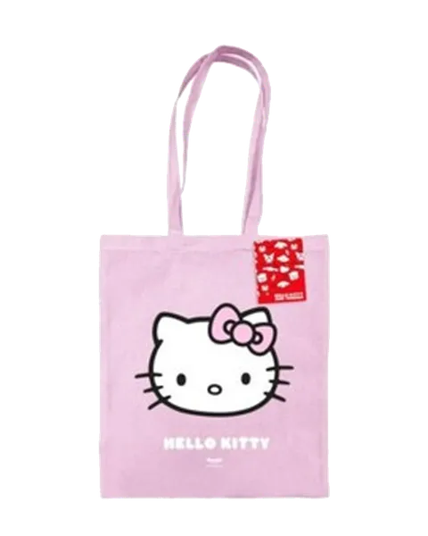 Bolsa Loneta Rosa Pastel Hello Kitty