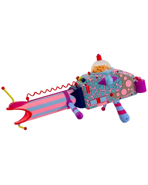 Popcorn Bazooka Killer Klowns From Outer Space Réplica Prop 1/1 con luz y sonido