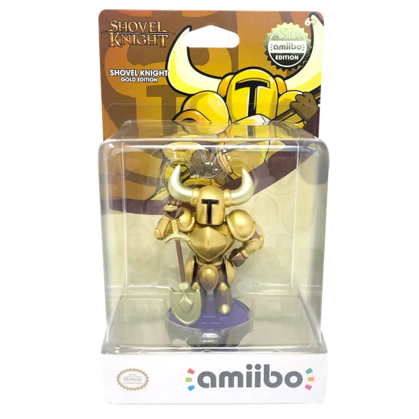 Figura Amiibo Shovel Knight Edición Gold