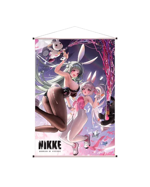 Póster de Tela Soda & Alice Goddess of Victory Nikke Sakami Merchandise 60x90cm