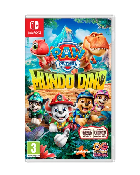 Paw Patrol Mundo Dino