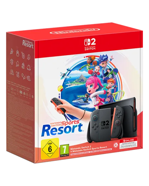 Nintendo Switch 2 + Nintendo Switch Sports Resort + 3 meses NSO
