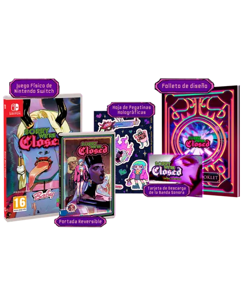 Sorry We´re Closed Premium Edition