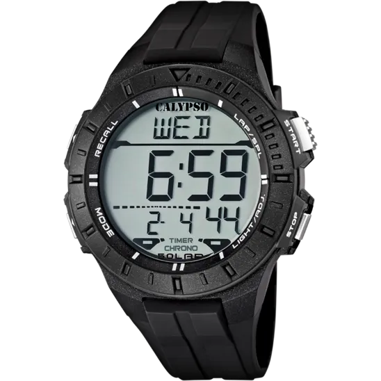 Reloj Calypso Color Splash K5607/6 Correa De Caucho, Hombre