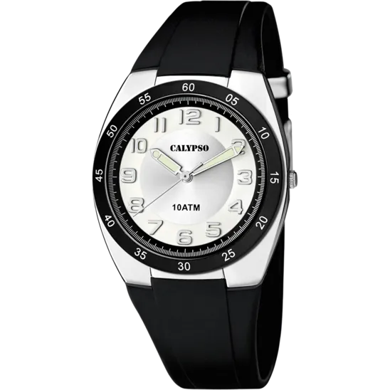 Reloj Calypso Street Style K5753/5 Blanco Correa De Caucho, Hombre