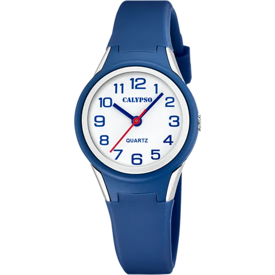 Reloj Calypso Sweet Time K5834/3 Blanco Correa De Caucho, Infantil
