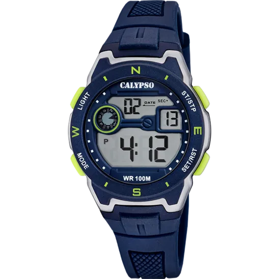Reloj Calypso Digital Crush K5853/3 Azul Hombre