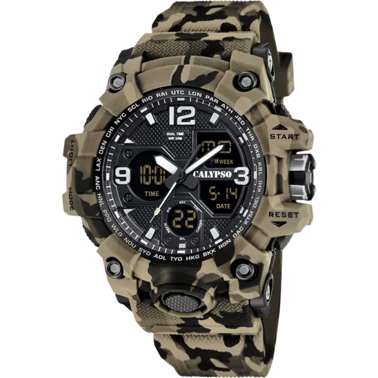 Reloj Calypso X-trem K5855/1 Marrón Hombre
