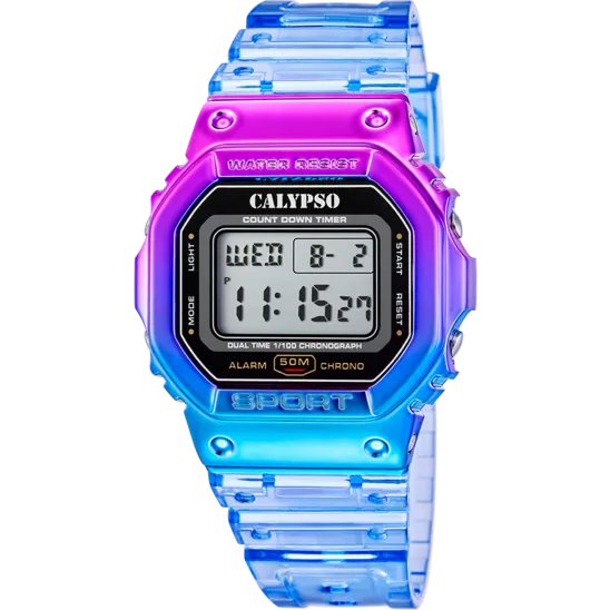 Reloj Calypso Color Splash K5874/3 Morado Unisex