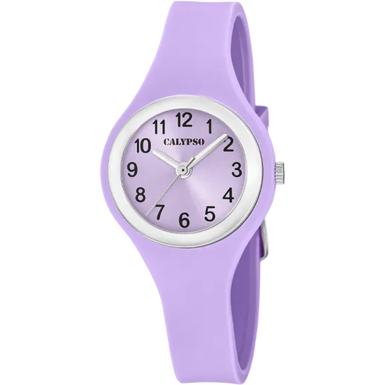 Reloj Calypso Trendy K5877/3 Azul Correa De Caucho, Mujer