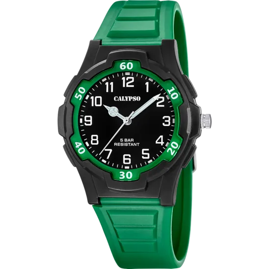 Reloj Calypso Novedades K5878/3 Negro Correa De Caucho, Hombre