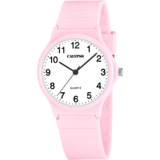 Reloj Calypso Sweet Time K5880/2 Blanco Correa De Caucho, Mujer
