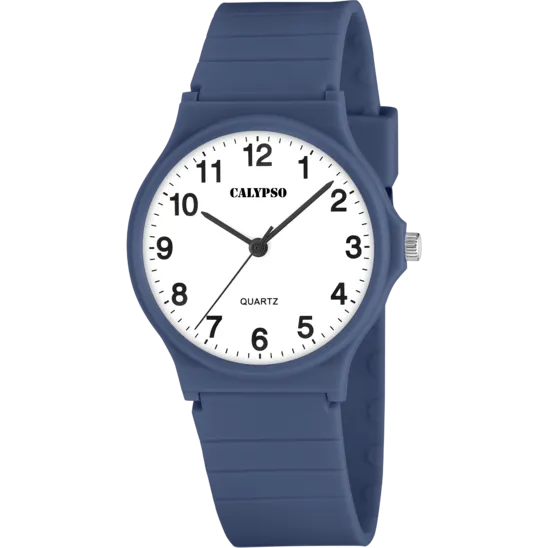 Reloj Calypso Sweet Time K5880/4 Blanco Correa De Caucho, Mujer
