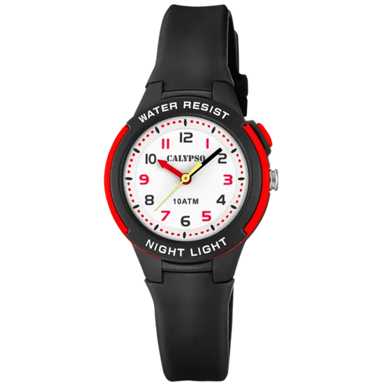 Reloj Calypso Sweet Time K6069/6 Blanco Correa De Caucho, Infantil