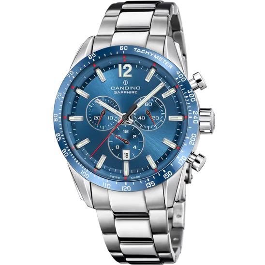 Reloj Candino Swiss C4757/f Azul Hombre