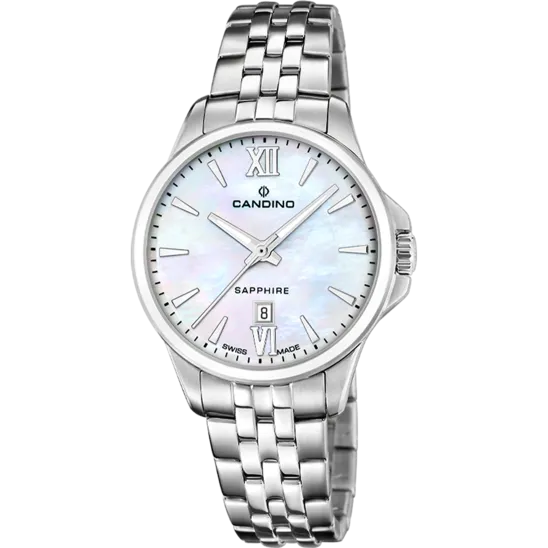 Reloj Candino Swiss C4766/6 Blanco Mujer