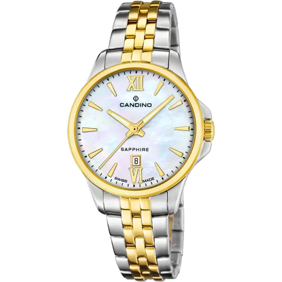Reloj Candino Swiss C4767/6 Blanco Mujer