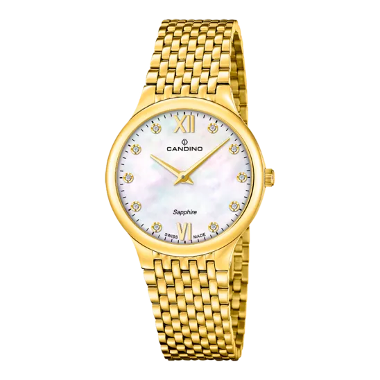 Reloj Candino Swiss C4791/1 Blanco Mujer