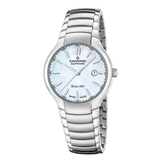 Reloj Candino Swiss C4793/1 Blanco Mujer