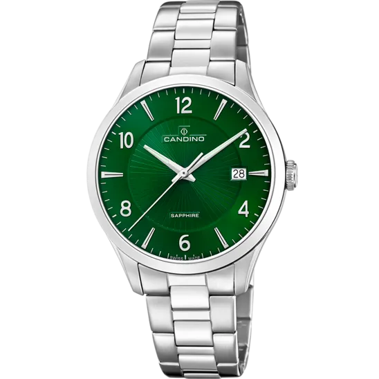 Reloj Candino Swiss Couple Classic C4798/3 Brazalete De Acero Inoxidable, Hombre