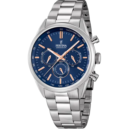 Reloj De Hombre Festina Timeless Chronograph F16820/a