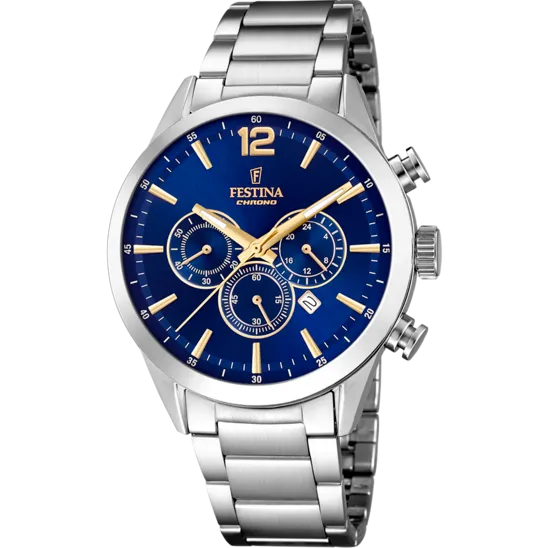 Reloj De Hombre Festina Timeless Chronograph F20343/2