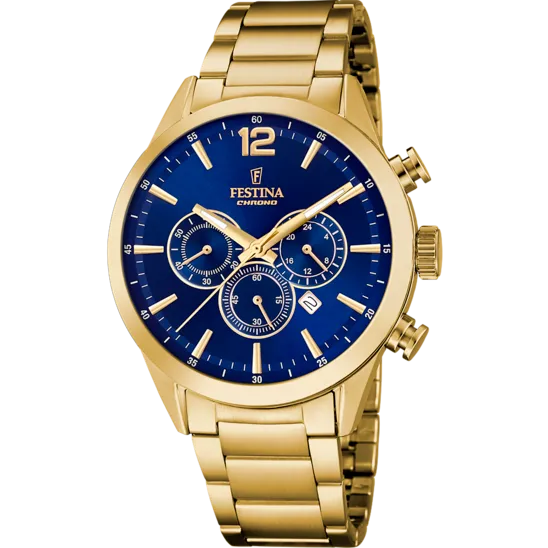 Reloj De Hombre Festina Timeless Chronograph F20633/2