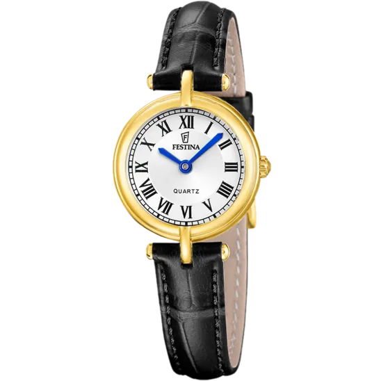 Reloj Festina Mademoiselle F20788/1 Plateado Correa De Cuero, Mujer