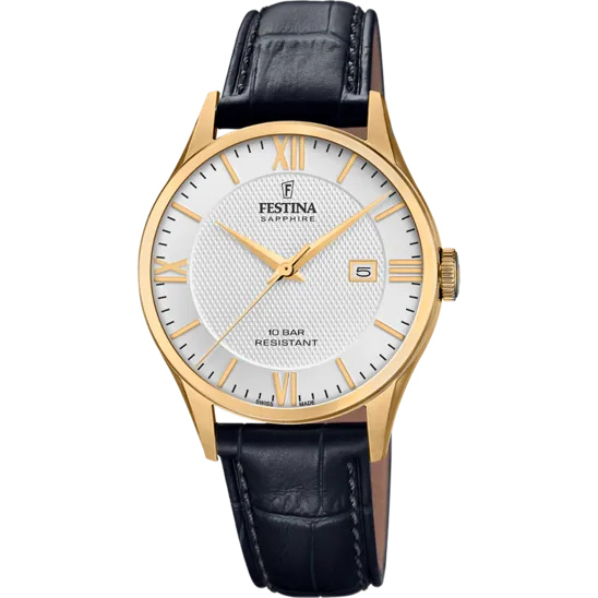 Reloj De Hombre Festina Swiss Made Classics F20010/2