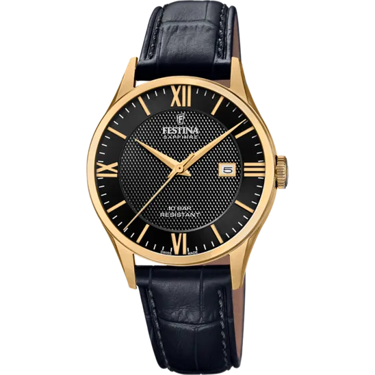 Reloj De Hombre Festina Swiss Made Classics F20010/4